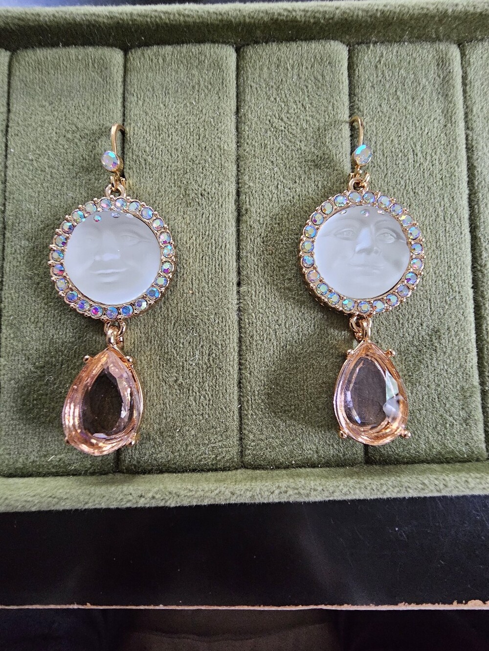 Moon Face Earrings
